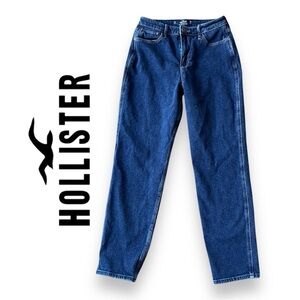 Hollister Jeans Ultra High Waist Mom Denim Pant Dark Wash 7R 28x27
